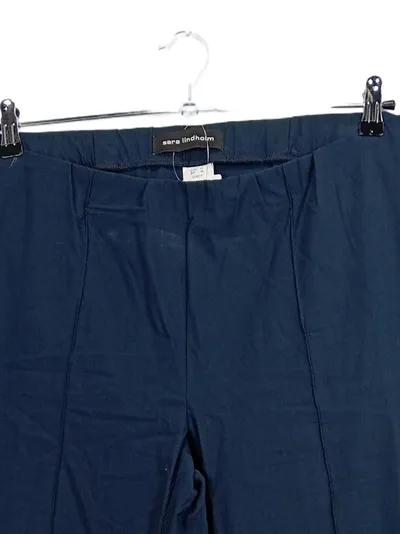 Sara Lindholm Stoffhose Damen Business Viskose Blau Gr. 46 L30