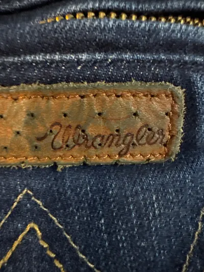Wrangler Damen Jeans Slim Fit Blau W26/L33 XS Stretch Denim