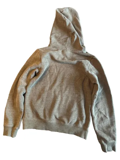 Timberland Hoodie Kapuzenpullover Kinder Gr. 152 XS Grün Logo Baumwolle Mix