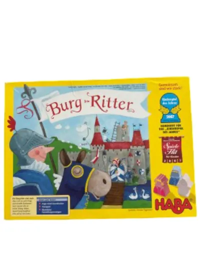 HABA Burg-Ritter 4234 Kinderspiel des Jahres 2007 Kooperatives Bauspiel 2-4 Sp.