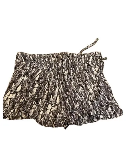 EDC by Esprit Damen Shorts Elefanten Print Gr. 34/XS Grau Viskose 3