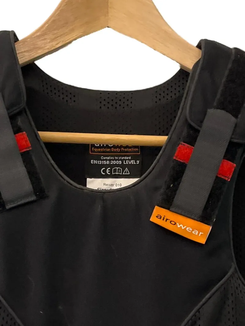Airowear Reiver Reitweste Kinder Gr. CL/140 Schwarz BETA Level 3 6