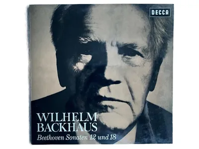 Wilhelm Backhaus – Beethoven Sonaten 12 & 18 Vinyl LP Decca Klassik