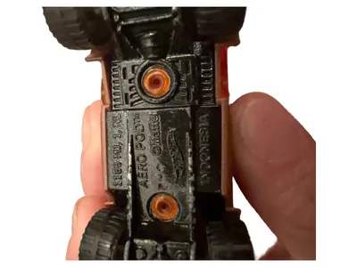 Hot Wheels Aero Pod Spielzeugauto Orange Sammlerstück