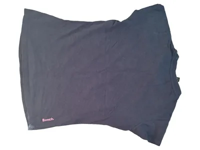 Bench Kinder T-Shirt Gr. 152 Blau mit buntem Logo-Print