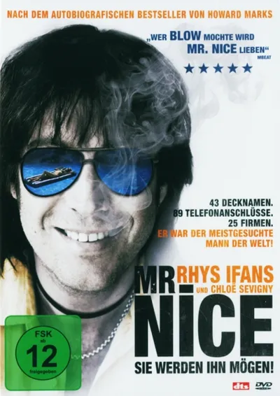 Mr. Nice DVD Biografischer Film Rhys Ifans Chloe Sevigny Drama FSK 12