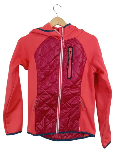 Icepeak Mädchen Steppjacke Gr. S Rot Sportlich Outdoor Kapuze