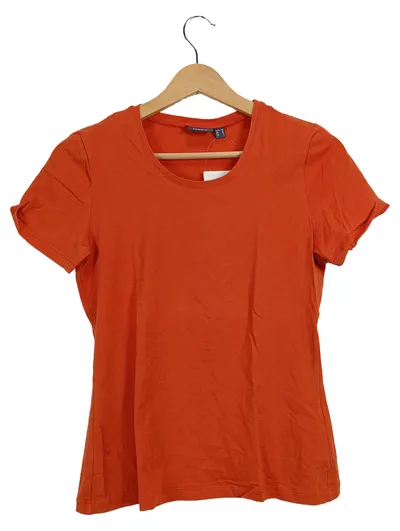 MEXX Damen T-Shirt Gr. 38/M Orange Basic