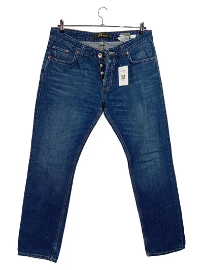 LTB Herren Jeans Straight Leg Blau Baumwolle Casual W36/52 L34