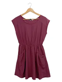 Cotton On Damen Freizeitkleid Rot XS Casual 1