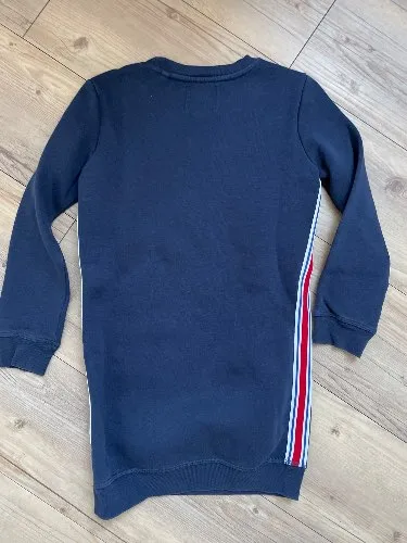 Cars Jeans Mädchen Sweatkleid Gr. 128 Blau Sportlich Freizeit