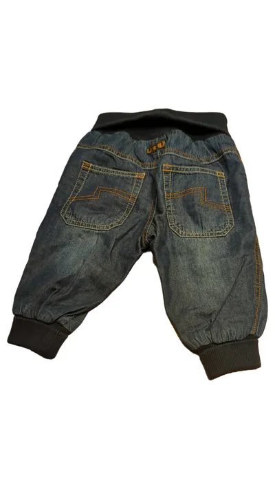 Lindex Baby Mädchen Jeans Straight Leg Gr. 68 Blau Casual Hose