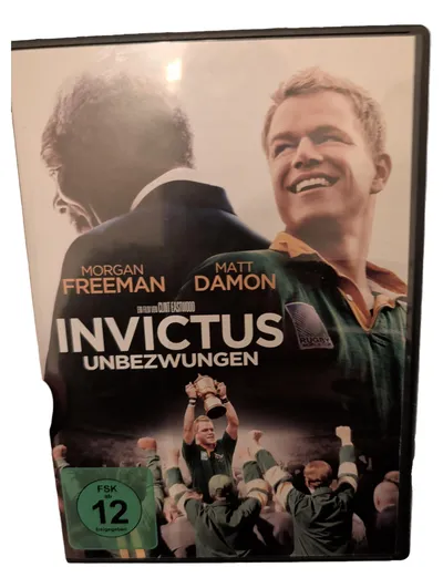 Invictus Unbezwungen DVD Sportfilm Clint Eastwood Morgan Freeman Matt Damon