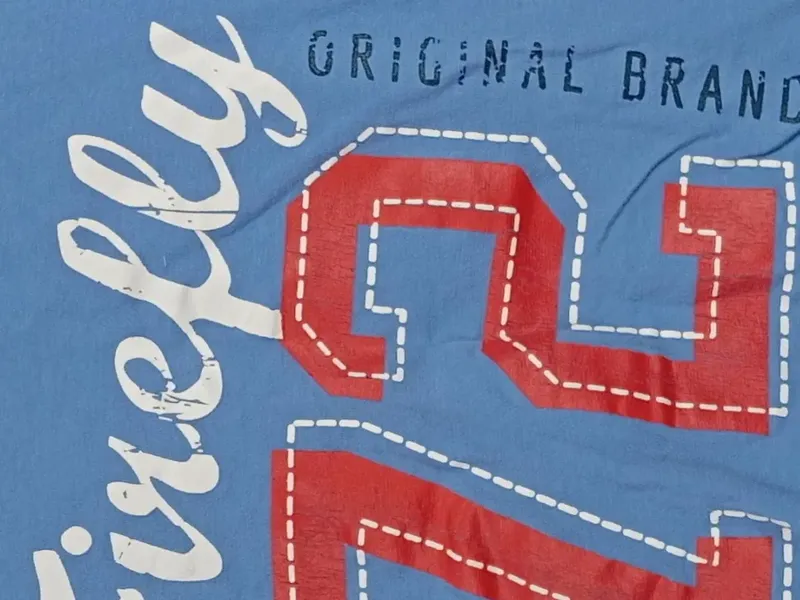 Firefly Kinder T-Shirt Gr. 134 Blau Casual Logo-Print Baumwolle 5