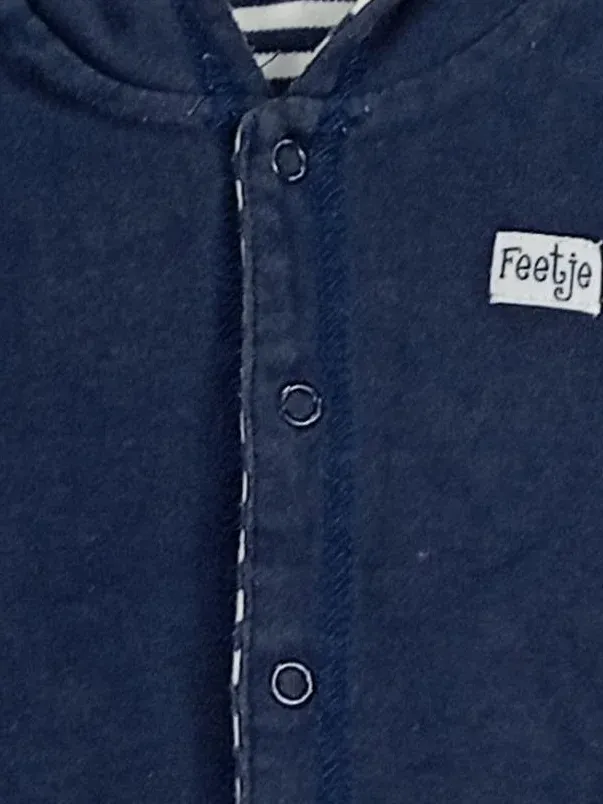Feetje Baby Sweatjacke Kapuze Gr. 86 Blau Cardigan Jungen 6