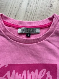 Cars Jeans Mädchen Pullover Summer lovin Pink Gr. 128 Casual Langarm 6