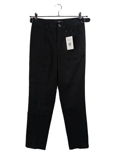 Freeman T. Porter Damen Anzughose Schwarz Nadelstreifen W25/34 Elegant