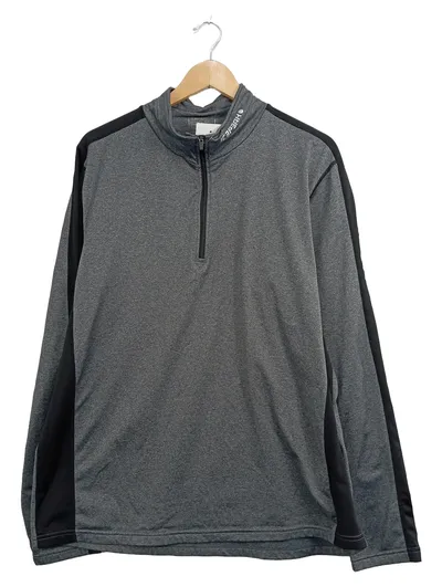 Icepeak Herren Sport Shirt Langarm Funktionsshirt Meliert Grau 3XL