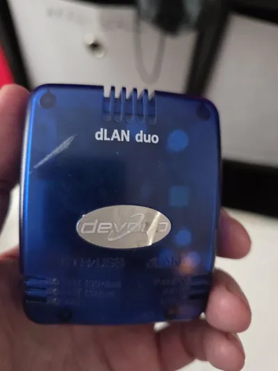 devolo dLAN duo MT:2069 Powerline Netzwerk Adapter Ethernet USB Blau