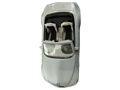 Burago BMW M Roadster Modellauto Silber 1:43