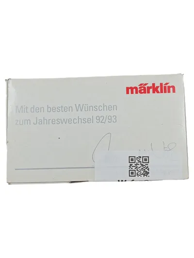 Märklin Güterwagen Europa 1993 Modelleisenbahn Waggon H0 Schwarz 5,5cm