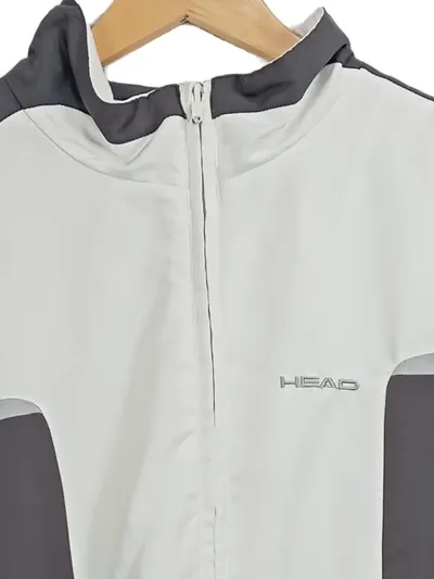 HEAD Herren Trainingsjacke Sportjacke Weiß Gr. L Polyester