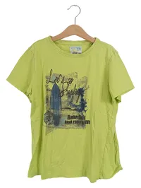 Alive Kinder T-Shirt Surfen Motiv Grün Gr. 152 Kurzarm 1
