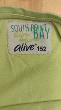 Alive Kinder T-Shirt Surfen Motiv Grün Gr. 152 Kurzarm 4