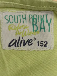Alive Kinder T-Shirt Surfen Motiv Grün Gr. 152 Kurzarm 5