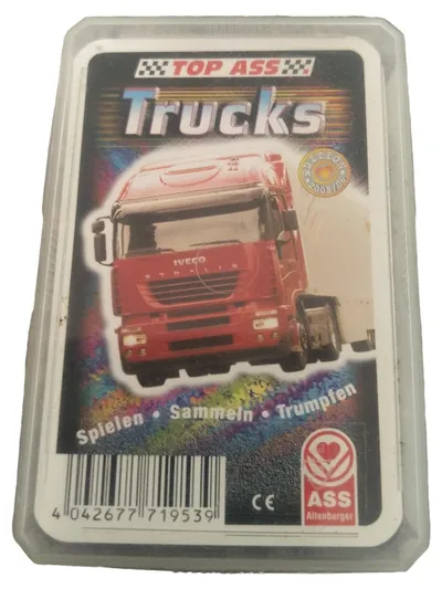 ASS Altenburger Trucks Quartett Kartenspiel LKW Kinder ab 6 Jahre