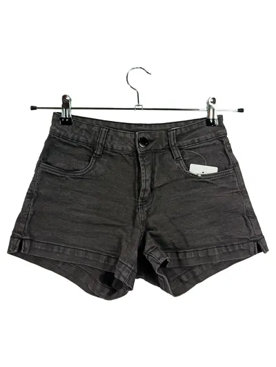 Cotton On Damen Jeans Shorts Gr. 32 Schwarz Casual Denim Kurze Hose