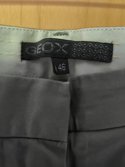 Geox Damen Stoffhose Beige Casual Größe 46
