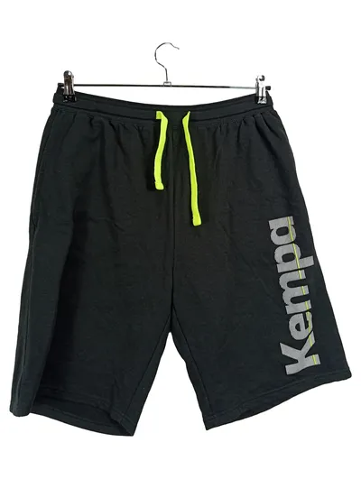 Kempa Herren Jogginghose Sport Gr. XL Schwarz Baumwolle Polyester