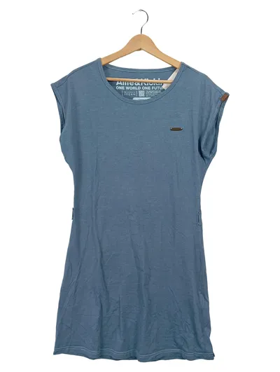 Alife & Kickin Damen Freizeitkleid Blau Gr. 36/S