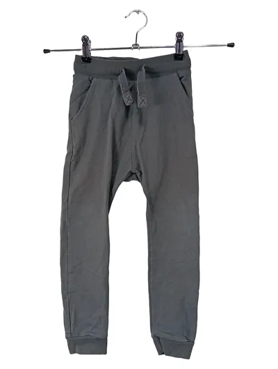 NEXT Kinder Jogginghose Gr. 110 Grau Baumwolle Freizeit Sportlich Casual