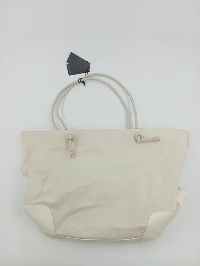 Paul Hewitt Damen Shopper Tasche Beige Stoff Praktisch 33x37cm
