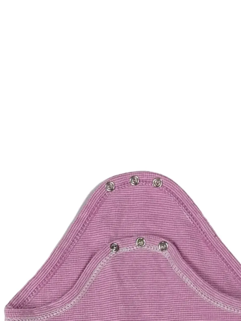Fixoni Baby Body Mädchen Langarm Pink Gr. 74 Baumwolle Gestreift 3