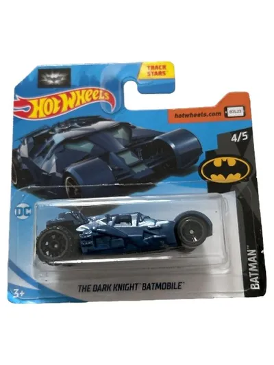 Hot Wheels The Dark Knight Batmobile Batman DC 4/5 Track Stars Blau