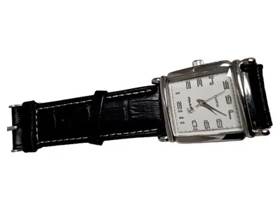 Cyprea Damen Armbanduhr Lederoptik Schwarz Klassisch Business Tierdruck