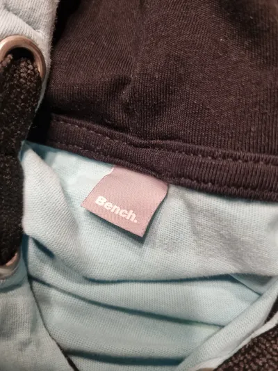 Bench Kinder Kapuzenpullover Hoodie Gr. 164/170 Türkis Baumwolle