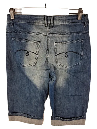 basic line Damen Jeans Shorts Casual Wear Blau Gr. W31 L36