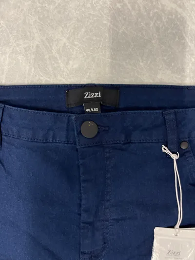 Zizzi Damen Jeans Regular Fit Hose Blau Gr. W38 48 4XL