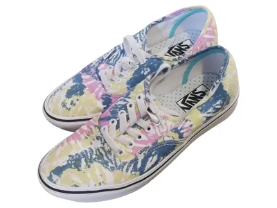 Vans Authentic Sneaker Low Damen Textil Schnürung Bunt Gr. 39