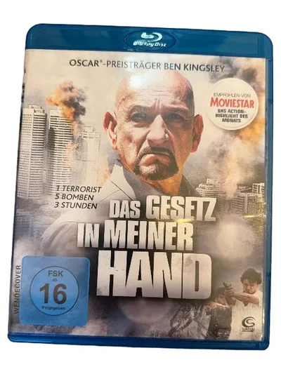 Das Gesetz in meiner Hand Blu-ray Actionfilm Ben Kingsley