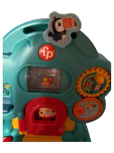Fisher-Price Tierhaus Activity Center Motorikspielzeug Baby Türkis