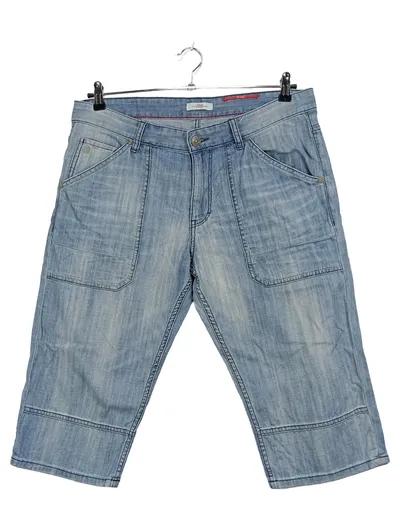 s.Oliver Herren Jeans Shorts Bermuda Blau Gr. W33 Baumwolle