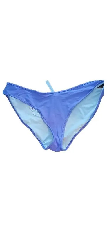Fabletics Damen Bikinihose Lila Gr. XL Sportlich Uni Nylon