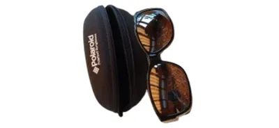 Polaroid Damen Sonnenbrille Braun Kunststoff Polarisiert UV-Schutz Klassisch
