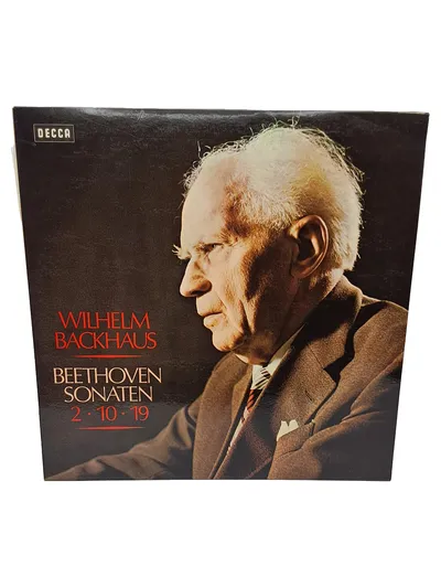 Decca Wilhelm Backhaus Beethoven Klaviersonaten 2 10 19 Vinyl LP Klassik