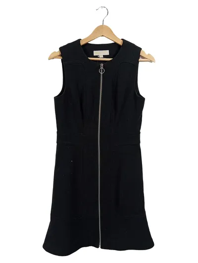 MICHAEL Michael Kors Businesskleid Damen Gr. 36 Schwarz Reißverschluss
